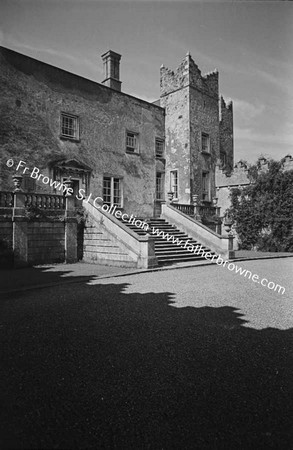 HOWTH CASTLE MAIN STEPS